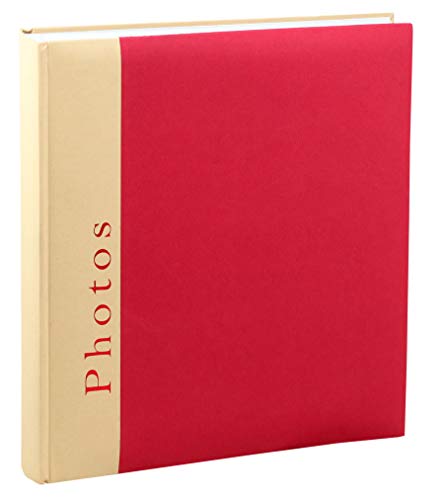 Ideal Chapter Fotoalbum in 30x30 cm 100 Seiten Foto Album Buchalbum Jumbo: Farbe: Rot von IDEAL TREND