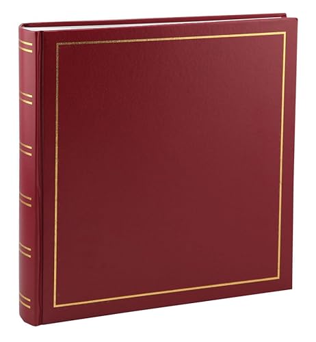 IDEAL TREND Tradition Fotoalbum in 30x30 cm 100 Seiten Jumbo Fotoalbum Buchalbum: Farbe: Rot von IDEAL TREND