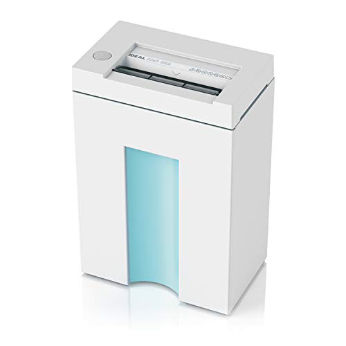 IDEAL 2265 Aktenvernichter, Sicherheitsstufe P-4, Partikelschnitt 3x25 mm, 6 Blatt Kapazität, 20 L Abfallbehälter, DSGVO-konform, vernichtet auch Kreditkarten, Büroklammern, 5 Jahre Herstellergarantie IDEAL 2265 Aktenvernichter, Sicherheitsstufe P-4, Partikelschnitt 3x25 mm, 6 Blatt Kapazität, 20 L Abfallbehälter, DSGVO-konform, vernichtet auch Kreditkarten, Büroklammern, 5 Jahre Herstellergarantie von IDEAL