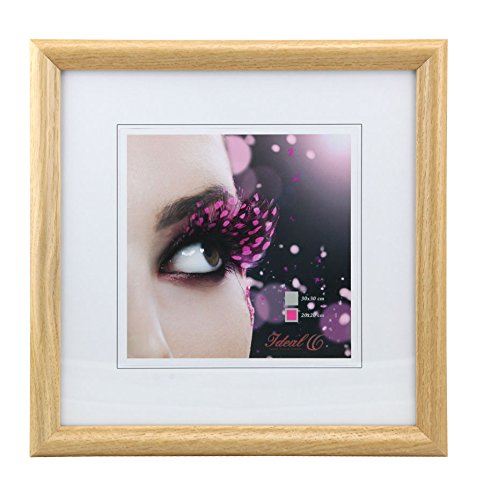 Ideal Quadratischer Holz-Fotorahmen mit klarem Glas Foto Rahmen Bilderrahmen Photoframe: Farbe: Natur | Format: 20x20 Ideal Quadratischer Holz-Fotorahmen mit klarem Glas Foto Rahmen Bilderrahmen Photoframe: Farbe: Natur | Format: 20x20 von Ideal