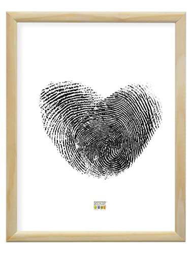 IDEAL Promo Holz Bilderrahmen in viele Größen viele Farben Foto Rahmen: Farbe: Natur | Format: 30x45 von Deknudt Frames