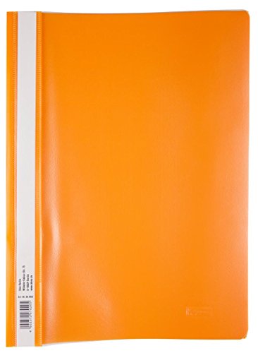 10 Schnellhefter DIN A4 / PP / extra stark / Farbe: orange 10 Schnellhefter DIN A4 / PP / extra stark / Farbe: orange von IDENA
