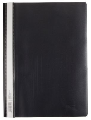 10 Schnellhefter DIN A4 / PP / extra stark / Farbe: schwarz 10 Schnellhefter DIN A4 / PP / extra stark / Farbe: schwarz von IDENA