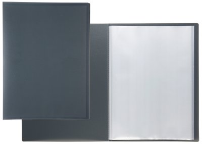 4x Sichtmappe/Sichtbuch/DIN A4 20 Hüllen/Farbe: schwarz von IDENA