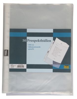 50 Prospekthüllen DIN A4 starke 60my / Premium 50 Prospekthüllen DIN A4 starke 60my / Premium von IDENA