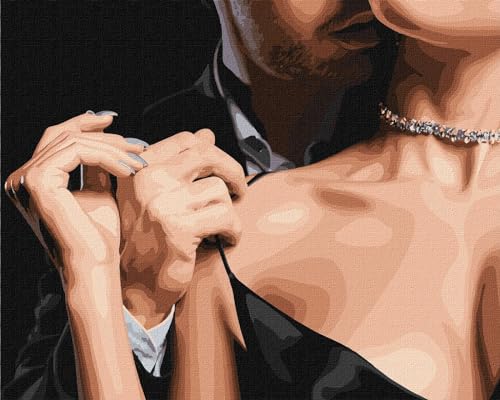 IDEYKA Eine sanfte Berührung- Malen nach Zahlen für Erwachsene, einfaches Acryl-Malen nach Zahlen für Erwachsene, malen nach zahlen erwachsene mit rahmen,DIY-Malen nach Zahlen als Geschenk, 40х50cm IDEYKA Eine sanfte Berührung- Malen nach Zahlen für Erwachsene, einfaches Acryl-Malen nach Zahlen für Erwachsene, malen nach zahlen erwachsene mit rahmen,DIY-Malen nach Zahlen als Geschenk, 40х50cm von IDEYKA