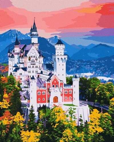 IDEYKA Sagenhaftes Deutschland- Malen nach Zahlen für Erwachsene, einfaches Acryl-Malen nach Zahlen für Erwachsene, malen nach zahlen erwachsene mit rahmen,DIY-Malen nach Zahlen als Geschenk, 40х50cm IDEYKA Sagenhaftes Deutschland- Malen nach Zahlen für Erwachsene, einfaches Acryl-Malen nach Zahlen für Erwachsene, malen nach zahlen erwachsene mit rahmen,DIY-Malen nach Zahlen als Geschenk, 40х50cm von IDEYKA