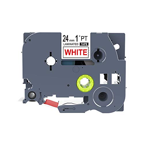 IDIK Schriftband TZ 252 Tze 252, 24 mm, Rot auf Weiß IDIK Schriftband TZ 252 Tze 252, 24 mm, Rot auf Weiß von IDIK