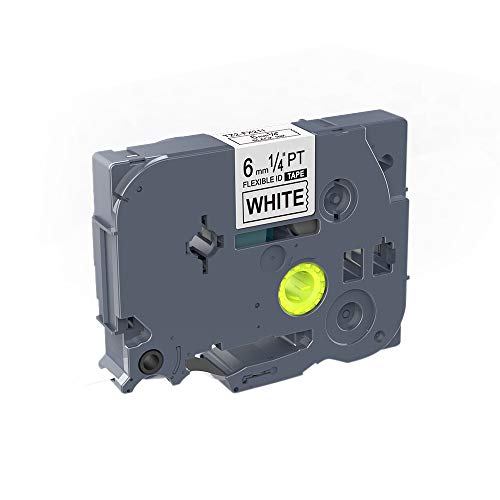 IDIK kompatibel für Brother Schwarz auf Weiß TZe-FX221 TZ-FX221 9mm laminiert label bänder für Ptouch label drucker IDIK kompatibel für Brother Schwarz auf Weiß TZe-FX221 TZ-FX221 9mm laminiert label bänder für Ptouch label drucker von IDIK