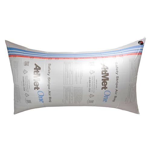 Dunnage Airbag 121,9 x 213,4 cm aufblasbarer und wiederverwendbarer gewebter Polypropylen-Dunnage-Tasche – verhindert die Bewegung und Schäden der Fracht, Versandstabilisator für Paletten, Kisten und von IDL Packaging