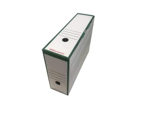 IDMENAGE Archivbox – verkauft in weißem und blauem Karton – Größe 335 x 100 x 245 mm – verkauft in Packungen mit 12 Stück von IDMENAGE