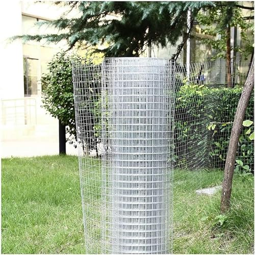 Geschweißtes Maschendrahtgeflecht in Rolle, Hühnervolierenzaun, 1 mm Edelstahldraht, 12 mm quadratisches Maschendrahtgeflecht mit Zange für Gemüse, Garten, Obst, Kaninchen, Schlangen, Tiergehege Geschweißtes Maschendrahtgeflecht in Rolle, Hühnervolierenzaun, 1 mm Edelstahldraht, 12 mm quadratisches Maschendrahtgeflecht mit Zange für Gemüse, Garten, Obst, Kaninchen, Schlangen, Tiergehege von IEOWY