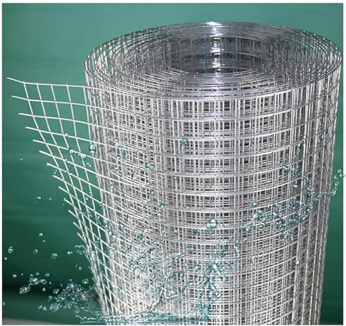 IEOWY Geschweißter Maschendrahtzaun aus Edelstahl, Volierenzaun-Hardware-Tuch, 12 mm quadratische Maschen, wasserdicht, rostfrei, mit Zange für Gemüse, Garten, Obst, Kaninchen-Tiergehege IEOWY Geschweißter Maschendrahtzaun aus Edelstahl, Volierenzaun-Hardware-Tuch, 12 mm quadratische Maschen, wasserdicht, rostfrei, mit Zange für Gemüse, Garten, Obst, Kaninchen-Tiergehege von IEOWY