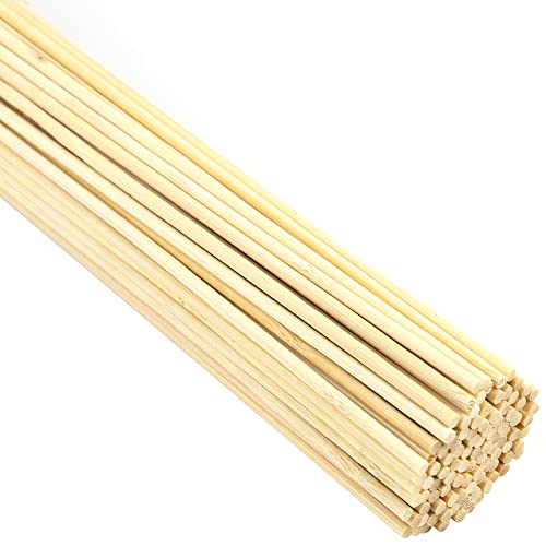 100 Stück Holzdübelstangen 1/8 x 12 Zoll unlackiert Naturholzdübel runde Holzdübel unlackierte Holzdübel Holzstäbe Dübelstangen Stäbchen Basteln Dübelstangen für Basteln Modellbau 100 Stück Holzdübelstangen 1/8 x 12 Zoll unlackiert Naturholzdübel runde Holzdübel unlackierte Holzdübel Holzstäbe Dübelstangen Stäbchen Basteln Dübelstangen für Basteln Modellbau von IFAMIO