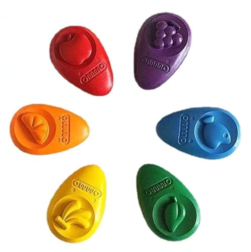 IFGSEQQQ Kinderkreide, antihaftbeschichtet, Handmalkreide, Ölgemälde, 6 Farben, 12 Farben (6 Farben) (6 Farben) von IFGSEQQQ