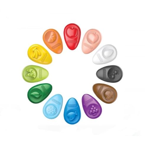 IFGSEQQQ Kinderkreide, antihaftbeschichtet, Handmalkreide, Ölgemälde, 6 Farben, 12 Farben IFGSEQQQ Kinderkreide, antihaftbeschichtet, Handmalkreide, Ölgemälde, 6 Farben, 12 Farben von IFGSEQQQ