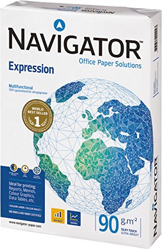 Navigator Exprssion Kopierpapier A4 90g weiß sehr hohe Weiße von IGEPA