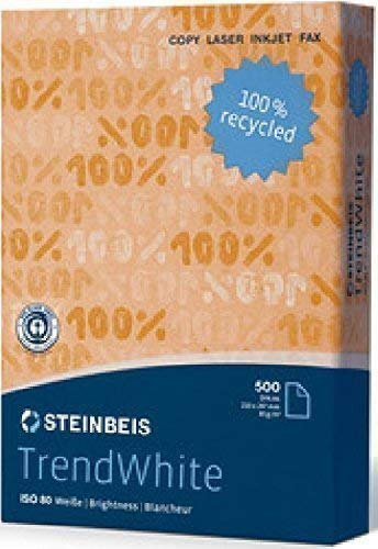 Steinbeis Trend White Kopierpapier A4 80g 80er weiße Recycling Steinbeis Trend White Kopierpapier A4 80g 80er weiße Recycling von IGEPA