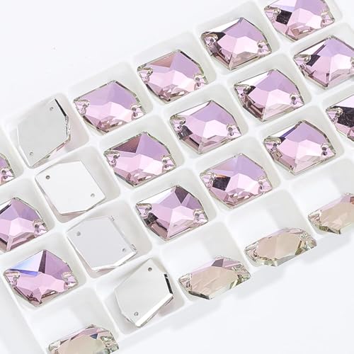 Hotfix Strass, Strass, angenähte Strass K9, Glas, Kristall, Stein, flach Rücken, zum Nähen, Kleider, Dekoration, Perlen, Schmuckherstellung, Stein, Violett, 11 x 14 mm, 28 Hotfix Strass, Strass, angenähte Strass K9, Glas, Kristall, Stein, flach Rücken, zum Nähen, Kleider, Dekoration, Perlen, Schmuckherstellung, Stein, Violett, 11 x 14 mm, 28 von IGGLL