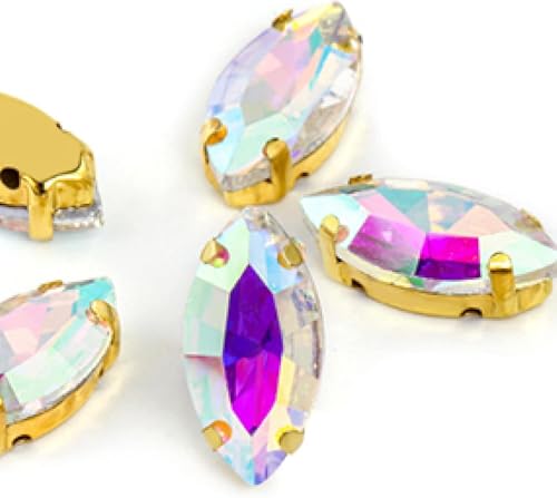 Hotfix Strass Strass zum Aufnähen Kristall Strass Pferdeauge/Blatt Klauenblatt zum Nähen für Kleidung Nähzubehör (Farbe Hotfix Strass Strass zum Aufnähen Kristall Strass Pferdeauge/Blatt Klauenblatt zum Nähen für Kleidung Nähzubehör (Farbe von IGGLL