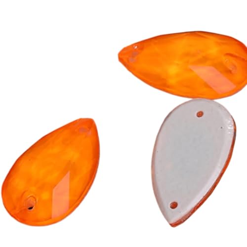 Hotfix Strasssteine, flache Rückseite, Strasssteine zum Aufnähen, 12/20/28 Stück/Packung, Tropfenform, leuchtendes Glas, für Kleider, Kleidung, zum Aufnähen auf Steinperlen zum Basteln, Orange, 11 x Hotfix Strasssteine, flache Rückseite, Strasssteine zum Aufnähen, 12/20/28 Stück/Packung, Tropfenform, leuchtendes Glas, für Kleider, Kleidung, zum Aufnähen auf Steinperlen zum Basteln, Orange, 11 x von IGGLL