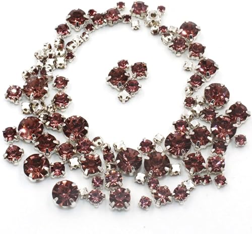 Hotfix-Strasssteine, zum Aufnähen, 100 Stück/Beutel, verschiedene Größen, Glas-Kristallsteine, Kleidung, lose Perlen, silberne Krallenfassung, zum Aufnähen auf Strasssteine, DIY, Hochzeitskleid Hotfix-Strasssteine, zum Aufnähen, 100 Stück/Beutel, verschiedene Größen, Glas-Kristallsteine, Kleidung, lose Perlen, silberne Krallenfassung, zum Aufnähen auf Strasssteine, DIY, Hochzeitskleid von IGGLL