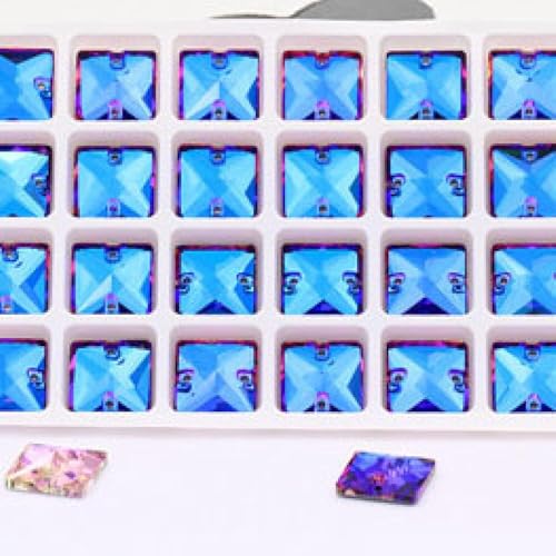 Hotfix Strasssteine zum Nähen Blau Glas Deko Zubehör für DIY Kleider 12mm Blau 40 Stück Hotfix Strasssteine zum Nähen Blau Glas Deko Zubehör für DIY Kleider 12mm Blau 40 Stück von IGGLL