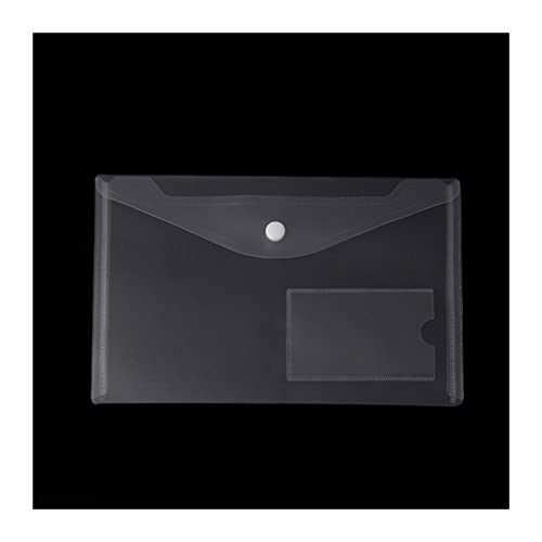 Plastikhüllen, Plastikordner for Dokumente, 15 Stück/Set Transparente Plastikordner A5/A4 Aktentasche Lehreraufbewahrung Bürowerkzeuge Wasserfest(A4) von IGGLL