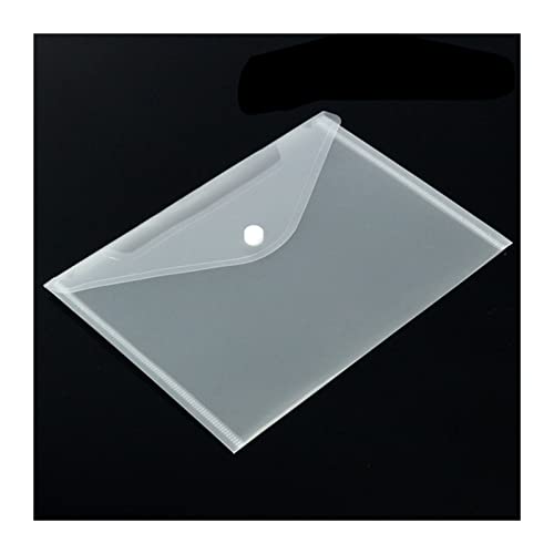 Plastikhüllen, Plastikordner for Dokumente, 15 Stück/Set Transparente Plastikordner A5/A4 Aktentasche Lehreraufbewahrung Bürowerkzeuge Wasserfest(A5) von IGGLL