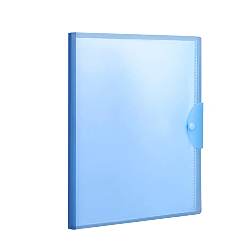 Plastikhüllen, Plastikordner for Dokumente, erweiterbare Testpapierdateien, Dokumenten-Organizer-Ordner, 20 Taschen/30 Taschen/40 Taschen(Bl 40) von IGGLL