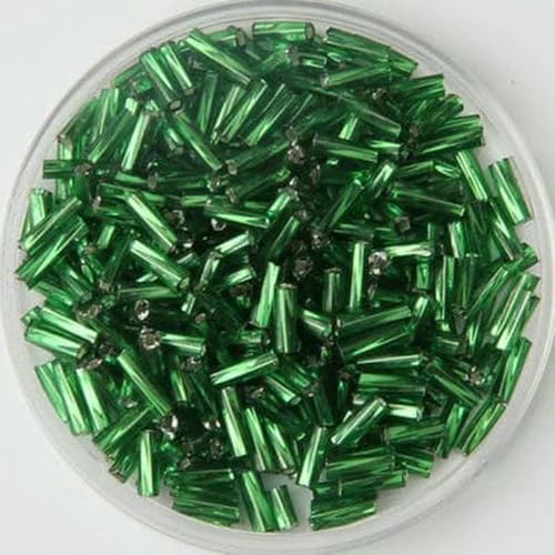Röhren-Abstandshalterperlen, Glasröhrenperlen, 10 g/240 Stück, Größe 2 x 6 mm, gedrehte Glasröhrenperlen, lose Samen, Abstandshalterperlen, Leptospira-Perlen zur Schmuckherstellung, DIY-Kleidungsstück Röhren-Abstandshalterperlen, Glasröhrenperlen, 10 g/240 Stück, Größe 2 x 6 mm, gedrehte Glasröhrenperlen, lose Samen, Abstandshalterperlen, Leptospira-Perlen zur Schmuckherstellung, DIY-Kleidungsstück von IGGLL