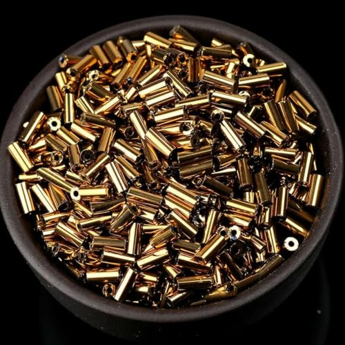 Röhren-Abstandshalterperlen, Glasröhrenperlen, 20 g/Los, 4,5 mm, 6 mm, Farben, lange Röhrenperlen, lose Glasperlen, Abstandshalterperlen for Schmuckherstellung, DIY-Kleidungsstück, Nähverzierung(Gold Röhren-Abstandshalterperlen, Glasröhrenperlen, 20 g/Los, 4,5 mm, 6 mm, Farben, lange Röhrenperlen, lose Glasperlen, Abstandshalterperlen for Schmuckherstellung, DIY-Kleidungsstück, Nähverzierung(Gold von IGGLL