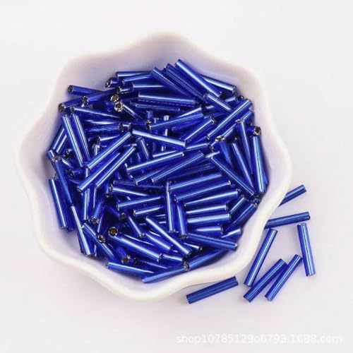 Röhren-Abstandshalterperlen, Glasröhrenperlen, 35 Stück, 2,5 x 15 mm lang, tschechische Röhren-Glasperlen 8/0, lose Abstandshalter-Rocailles for Handarbeiten, Schmuckherstellung, DIY-Nähzubehör(6) Röhren-Abstandshalterperlen, Glasröhrenperlen, 35 Stück, 2,5 x 15 mm lang, tschechische Röhren-Glasperlen 8/0, lose Abstandshalter-Rocailles for Handarbeiten, Schmuckherstellung, DIY-Nähzubehör(6) von IGGLL