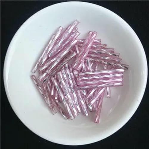 Röhren-Abstandshalterperlen, Glasröhrenperlen, 36 Stück/Los, 2,5 mm x 25 mm, gedrehte tschechische Saat-Abstandshalterperlen, Röhrenperlen, DIY-Schmuckherstellung/Nähzubehör for Damenbekleidung(Light Röhren-Abstandshalterperlen, Glasröhrenperlen, 36 Stück/Los, 2,5 mm x 25 mm, gedrehte tschechische Saat-Abstandshalterperlen, Röhrenperlen, DIY-Schmuckherstellung/Nähzubehör for Damenbekleidung(Light von IGGLL