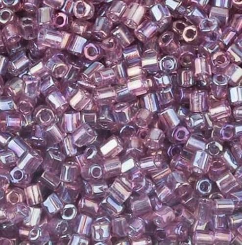 Röhren-Abstandsperlen, Glasröhrenperlen, 1100–5000 Stück 2 mm AB-Farbperlen, röhrenförmige Glasperlensamen zur Schmuckherstellung, lose Abstandsperlen, DIY-Armband-Halskette(Light Purple,2mm 1100pcs b Röhren-Abstandsperlen, Glasröhrenperlen, 1100–5000 Stück 2 mm AB-Farbperlen, röhrenförmige Glasperlensamen zur Schmuckherstellung, lose Abstandsperlen, DIY-Armband-Halskette(Light Purple,2mm 1100pcs b von IGGLL