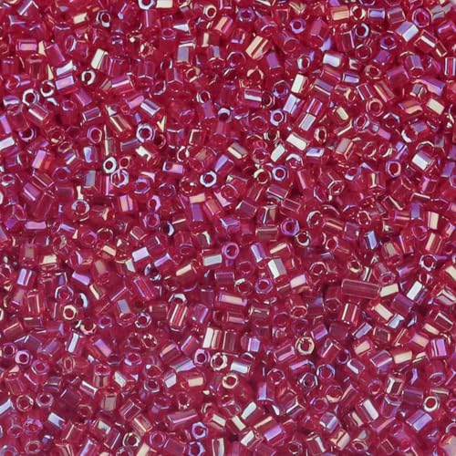 Röhren-Abstandsperlen, Glasröhrenperlen, 1100–5000 Stück 2 mm AB-Farbperlen, röhrenförmige Glasperlensamen zur Schmuckherstellung, lose Abstandsperlen, DIY-Armband-Halskette(Wine Red,2mm 1100pcs bottl Röhren-Abstandsperlen, Glasröhrenperlen, 1100–5000 Stück 2 mm AB-Farbperlen, röhrenförmige Glasperlensamen zur Schmuckherstellung, lose Abstandsperlen, DIY-Armband-Halskette(Wine Red,2mm 1100pcs bottl von IGGLL