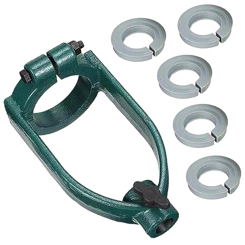 Tischbohrmaschine Einsteckzubehör, Tischbohrmaschine Stemmaufsatz Für Bohrmaschine, Tragbare Bohrmaschine Bohreradapter Bohrführung Holzbearbeitungsstemmung (Green) von IGTOPS
