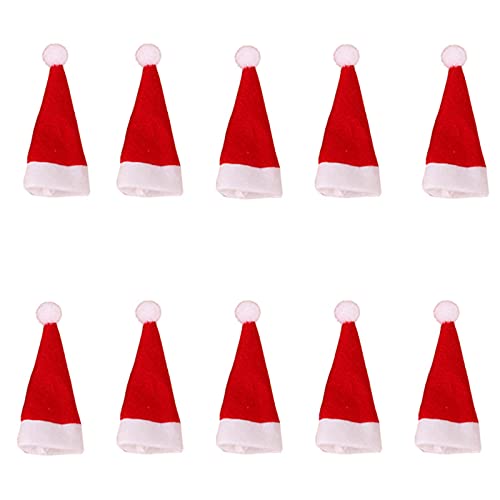 IHEHUA Weihnachtsmützen Hüte Lollipop Vlies Weihnachtsmützen Weihnachten Perlenketten zum Basteln (wie Show, Einheitsgröße) von IHEHUA