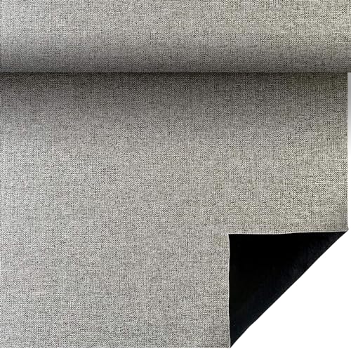 Polsterstoff 2x1,40 M. Mit Filzschicht. Polsterstoff Möbelstoff Meterware. Stoff für Sofa, Sessel, Kissen. Reißfest und Widerstandsfähig. Canvas Fabric Decorative Farbe Nerz von IK SIKD