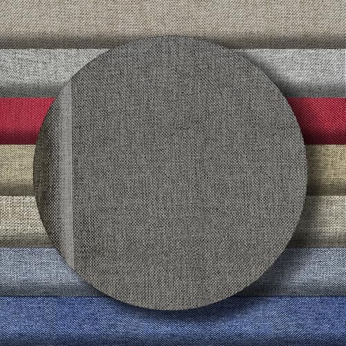 Polsterstoff 2x1,40 M. Polsterstoff Möbelstoff Meterware. Stoff für Sofa, Sessel, Kissen. Reißfest und Widerstandsfähig. Canvas Fabric Decorative (Dunkelgraue Farbe) von IK SIKD