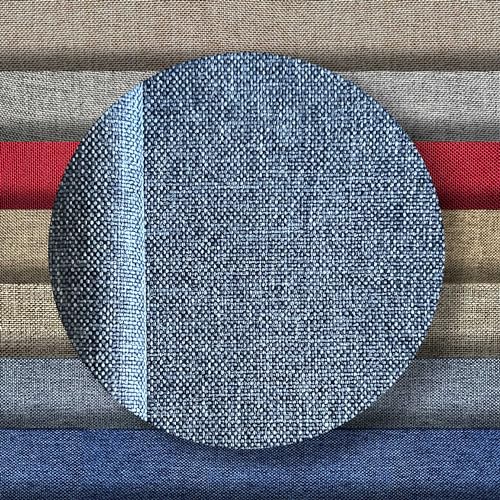 Polsterstoff 2x1,40 M. Polsterstoff Möbelstoff Meterware. Stoff für Sofa, Sessel, Kissen. Reißfest und Widerstandsfähig. Canvas Fabric Decorative (Farbe Ozeanblau) von IK SIKD