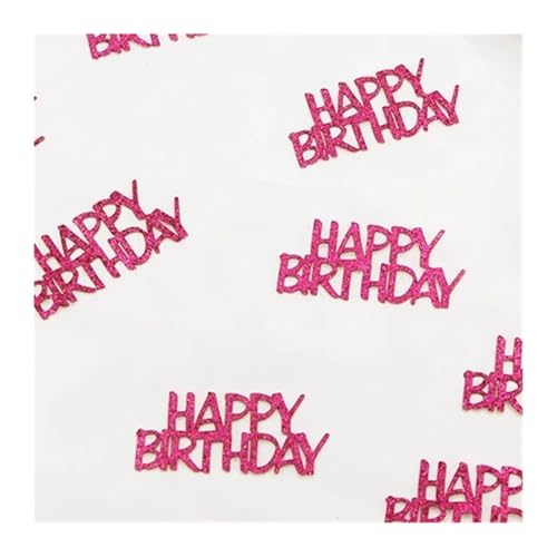 Glitzer Konfetti Konfetti 50 Stück „Happy Birthday“, geeignet for Dekorieren des Schreibtischs bei Mädchenpartys Glitzer Konfetti Konfetti 50 Stück „Happy Birthday“, geeignet for Dekorieren des Schreibtischs bei Mädchenpartys von IKFGTJRE