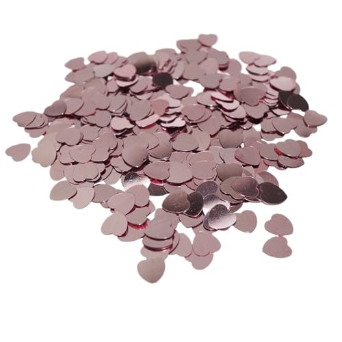 Glitzer Konfetti Pailletten Herzförmige Konfetti Hochzeit Liefert Werfen Geburtstag Party Dekoration(Color 01) von IKFGTJRE