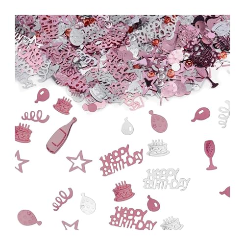 Glitzer Konfetti Pailletten-Stern-Konfetti, Geburtstag, Hochzeit, Zubehör, Party-Dekoration(Color 01) von IKFGTJRE