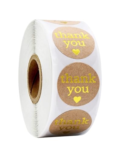Prägeaufkleber 200/500 Stück/Rolle 50 mm Silber-Gold-Prägeaufkleber for Prägestempel, individuelle Blanko-Prägesiegeletiketten for Selbermachen von Einladungskarten(500 PCS style 20) von IKFGTJRE
