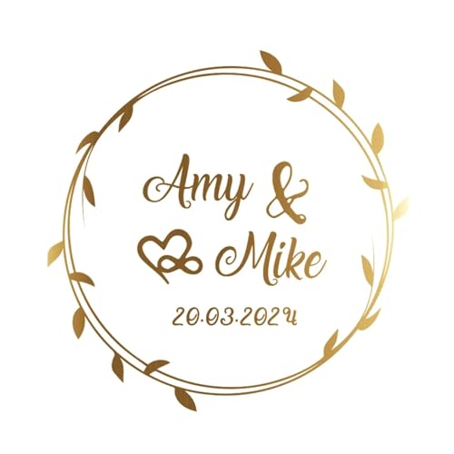 Prägeaufkleber 50 stücke Runde Gold Folie Klar Label Aufkleber Hochzeit Party Umschlag Geschenk Tasche Kerzen Box Pack Cookie Danke Aufkleber(Design 09,3CM-50PCS) von IKFGTJRE