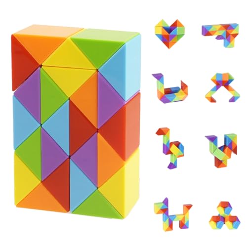 IKOPFLN Kindergeburtstag, 24 Blöcke Magische Schlange, Kleine Geschenke für Kinder Spielzeug Give Aways Kindergeburtstag Gastgeschenke, Geschenke zur Einschulung IKOPFLN Kindergeburtstag, 24 Blöcke Magische Schlange, Kleine Geschenke für Kinder Spielzeug Give Aways Kindergeburtstag Gastgeschenke, Geschenke zur Einschulung von IKOPFLN