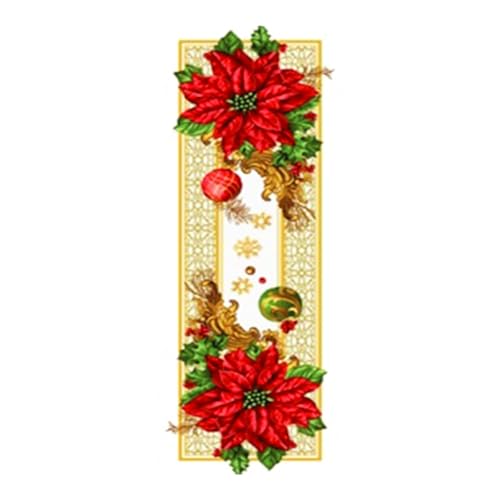 IL MAGGIOLINO | Dekorativer Weihnachten Tischläufer 100x40 cm, Bergen-Muster in Gobelin-Stoff, Made in Italy IL MAGGIOLINO | Dekorativer Weihnachten Tischläufer 100x40 cm, Bergen-Muster in Gobelin-Stoff, Made in Italy von IL MAGGIOLINO
