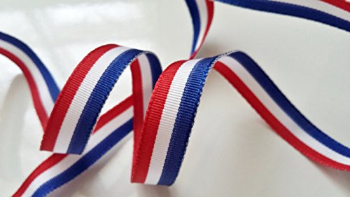 Schleifenband Wohn Band dreifarbig blau weiß rot – Breite 10 mm – Meterware Flagge Französisch für Zuckerguss Mairies Hochzeiten Emblem Französischen Republik für inaugurations Partys Zeremonien Schleifenband Wohn Band dreifarbig blau weiß rot – Breite 10 mm – Meterware Flagge Französisch für Zuckerguss Mairies Hochzeiten Emblem Französischen Republik für inaugurations Partys Zeremonien von ILC MERCERIE PARADIS