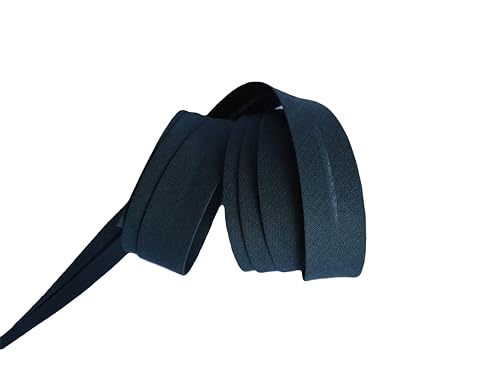 Schrägband, einfarbig, dunkelgrün, 20 mm x 5 m – Schleifenband, einfarbig, 5 m (dunkelgrün) von ILC MERCERIE PARADIS
